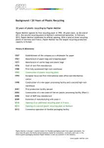 Fact sheet outline structure - Papier