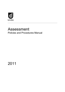 Assessment - University of South Australia