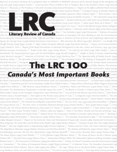 The LRC 100 - Literary Review of Canada