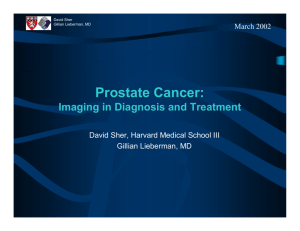 Prostate Cancer: Imaging in Diagnosis and Treatment