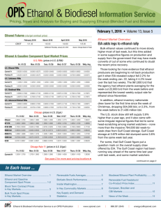 Ethanol & Biodiesel Information Service