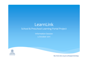 LearnLink - Session 2 (Live@edu)