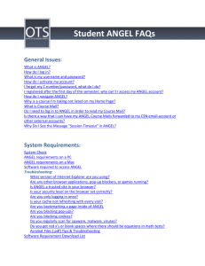 Student ANGEL FAQs
