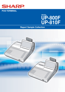 UP-800F/810F Operation-Manual Report-Sample-Collection