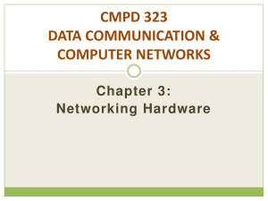 Chapter 3 - Networking Hardware