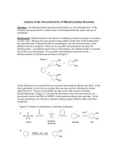 Analysis of the Stereoselectivity of Dihydroxylation Reactions