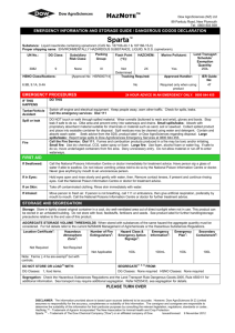 Sparta Haznote - Dow AgroSciences