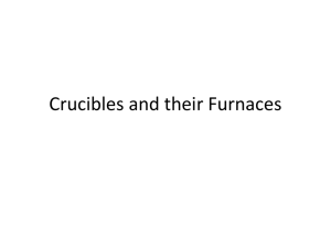 Crucibles and their Furnaces - Metal Casting Theory and Design