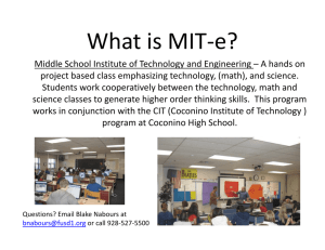 What is MIT-e?