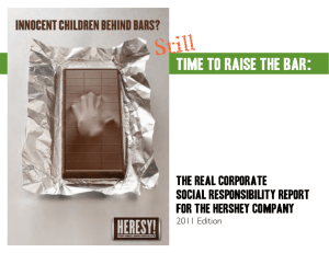 Still Time To Raise the Bar: Real Corporate Social Responsibility