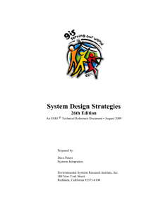 System Design Strategies