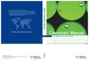 Chemicals Manual