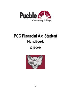 PCC Financial Aid Student Handbook