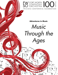 Music Through the Ages - Fort Worth Symphony Orchestra