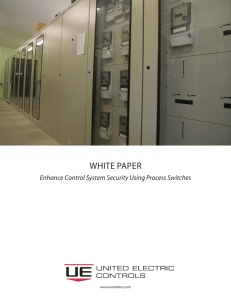 Enhance Control System Security Using Process Switches