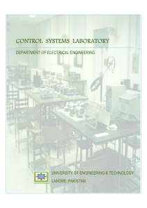 Control Systems Lab