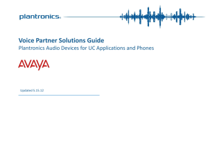 Voice Partner Solutions Guide