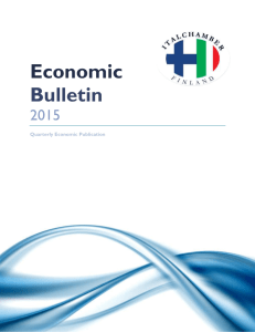 Economic Bulletin - Italchamber Finland