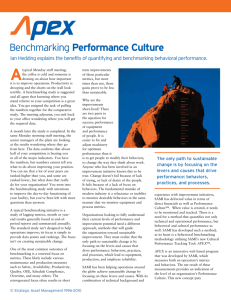 apex benchmarking performance culture