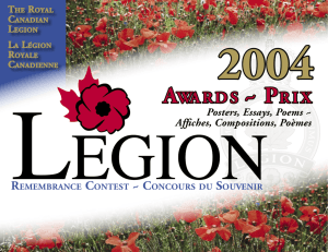 2004 - The Royal Canadian Legion