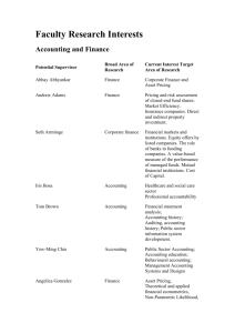 Research interests - University of Edinburgh Business School