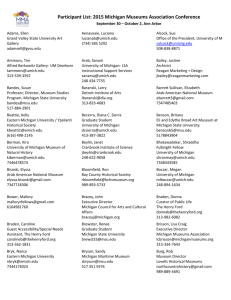 2015 Conference Particpant List