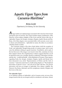 Aquatic Figure Types from Caesarea