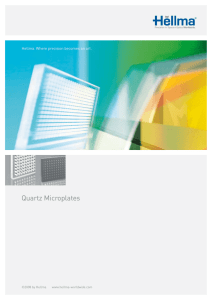 Quartz Microplates