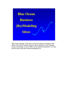 Blue Ocean Business (Re)Modeling Ideas