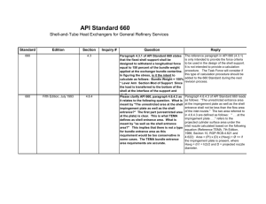 API Standard 660
