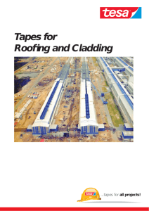 Tapes for Roofing and Cladding