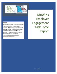 MoWINs Employer Engagement Task Force Report