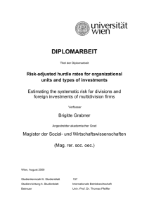 diplomarbeit - E-Theses