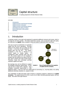 Capital Structure