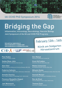 Program CCHD-IAI Joint Symposium 12