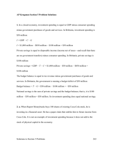 Solutions to Section 5 Problems 263 AP Krugman Section 5