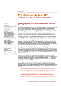 Combined and carve out financial statements - Inform