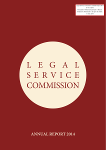 legal service commission - Parliament Of Singapore