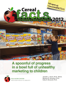 Cereal FACTS Report Summary