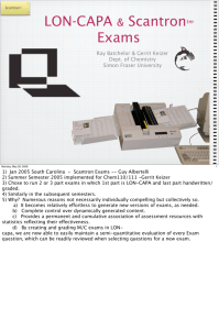 Exam - Lon Capa