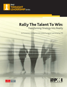 Rally the Talent to Win - Project Management Institute