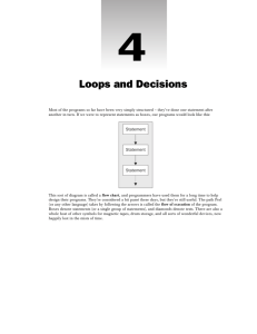 Chapter 4: Loops and Decisions