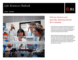 Life Sciences Outlook