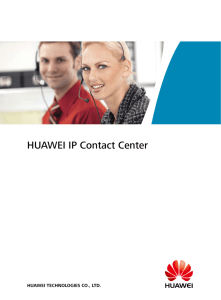 HUAWEI IP Contact Center
