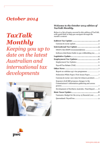 TaxTalk Monthly