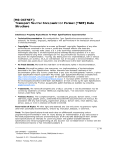 [MS-OXTNEF]: Transport Neutral Encapsulation