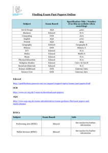 Finding Exam Past Papers Online