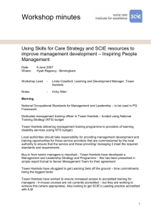 Management development - workshop notes (64kb PDF file)