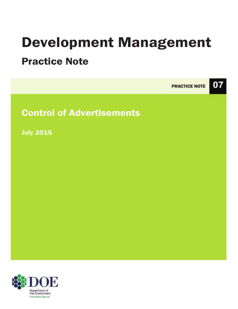 development-management-practice-note-7