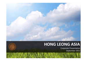 Hong Leong Asia Ltd